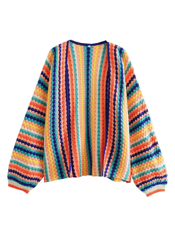 Women's Multicolor Cardigan