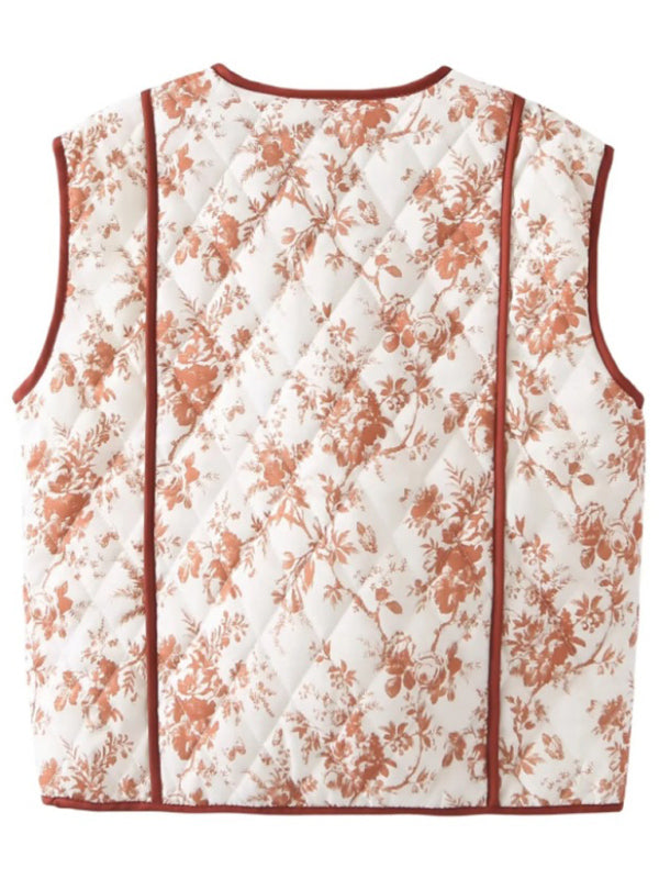 Patchwork Two Button Vest