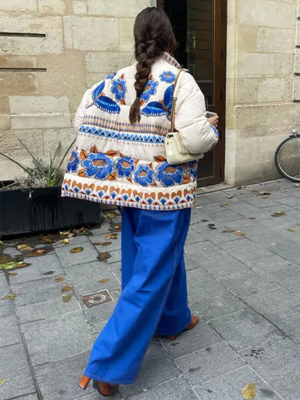 Blue Flower Jacket