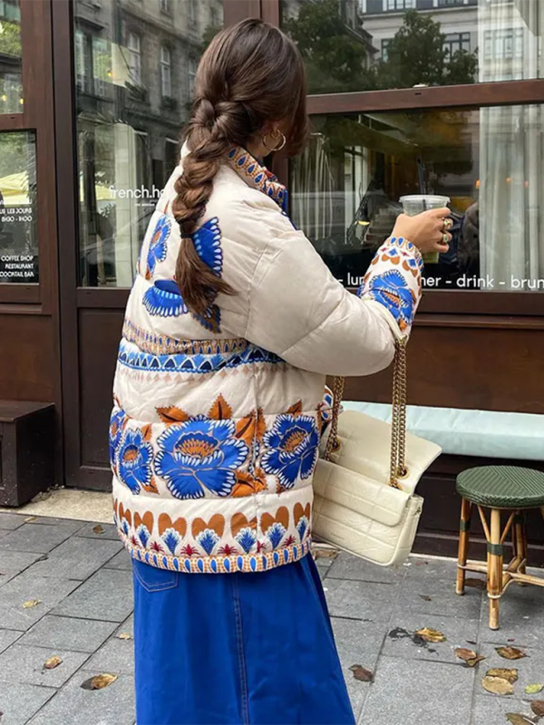 Blue Flower Jacket